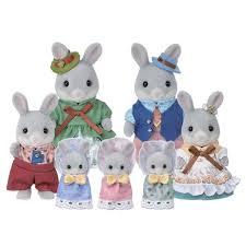 Sylvanian Families - Cottontail Rabbit Family Celebration Set