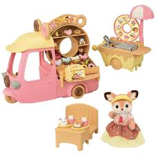 Sylvanian Families - Dip Dip Donuts Wagon