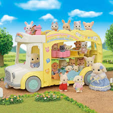 Sylvanian Families - Rainbow Fun Nursery Bus