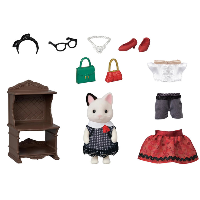 Sylvanian Families - Fashion Play Set: Tuxedo Cat