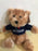 Kiwi & Friends - Sitting Teddy Bear 20cm - Brown