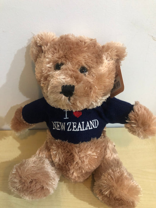 Kiwi & Friends - Sitting Teddy Bear 20cm - Brown