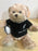 Kiwi & Friends - Sitting Teddy Bear with Rugby Ball 21cm - Light Brown