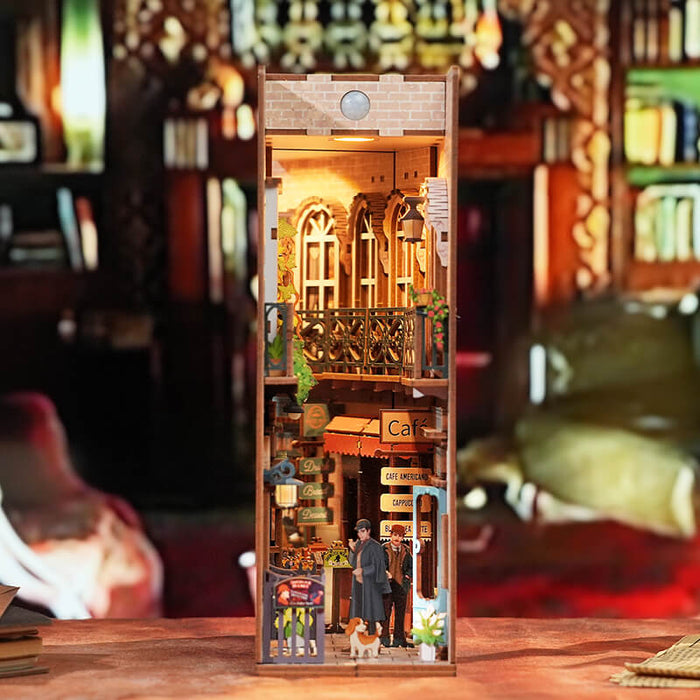Tonecheer Book Nook Kit - Baker Street 3D Puzzle