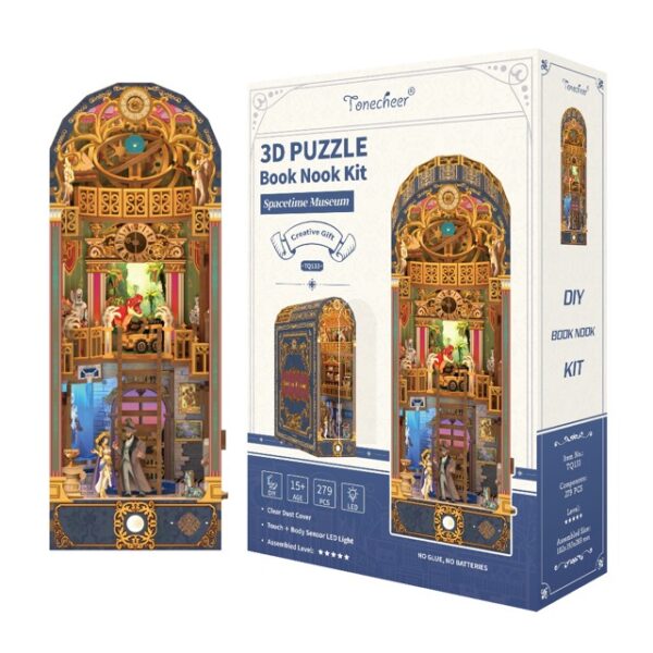 Tonecheer Book Nook Kit - Spacetime Museum