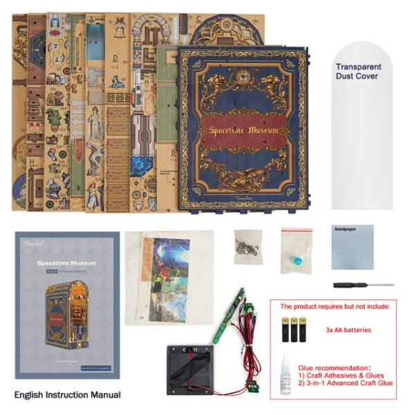 Tonecheer Book Nook Kit - Spacetime Museum