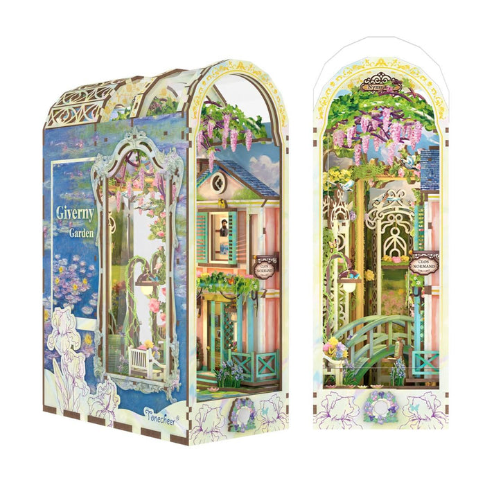 Tonecheer Book Nook Kit - Giverny Garden