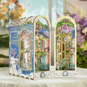 Tonecheer Book Nook Kit - Giverny Garden