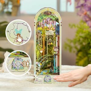 Tonecheer Book Nook Kit - Giverny Garden