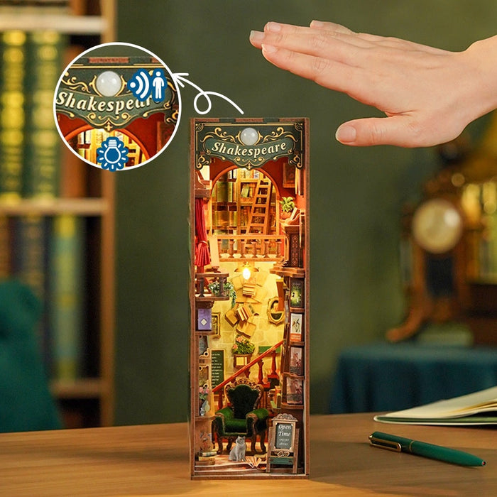 Tonecheer Book Nook Kit - Left Bank Bookstore 3D Puzzle