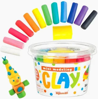 Toysmith - Rainbow Modelling Clay in Tub