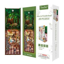Tonecheer Book Nook Kit - Alice in Wonderland