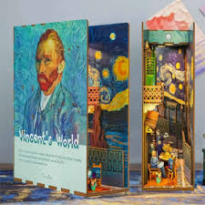 Tonecheer Book Nook Kit - Vincent's World