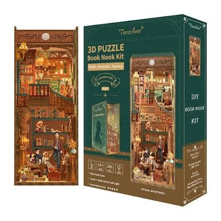Tonecheer Book Nook Kit - Violin Detective Agency