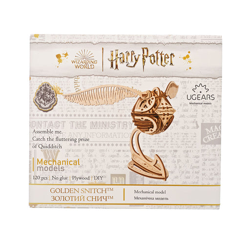 Ugears: Mechanical Models - Harry Potter Golden Snitch