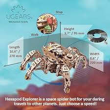 Ugears: Mechanical Models - Hexapod Explorer