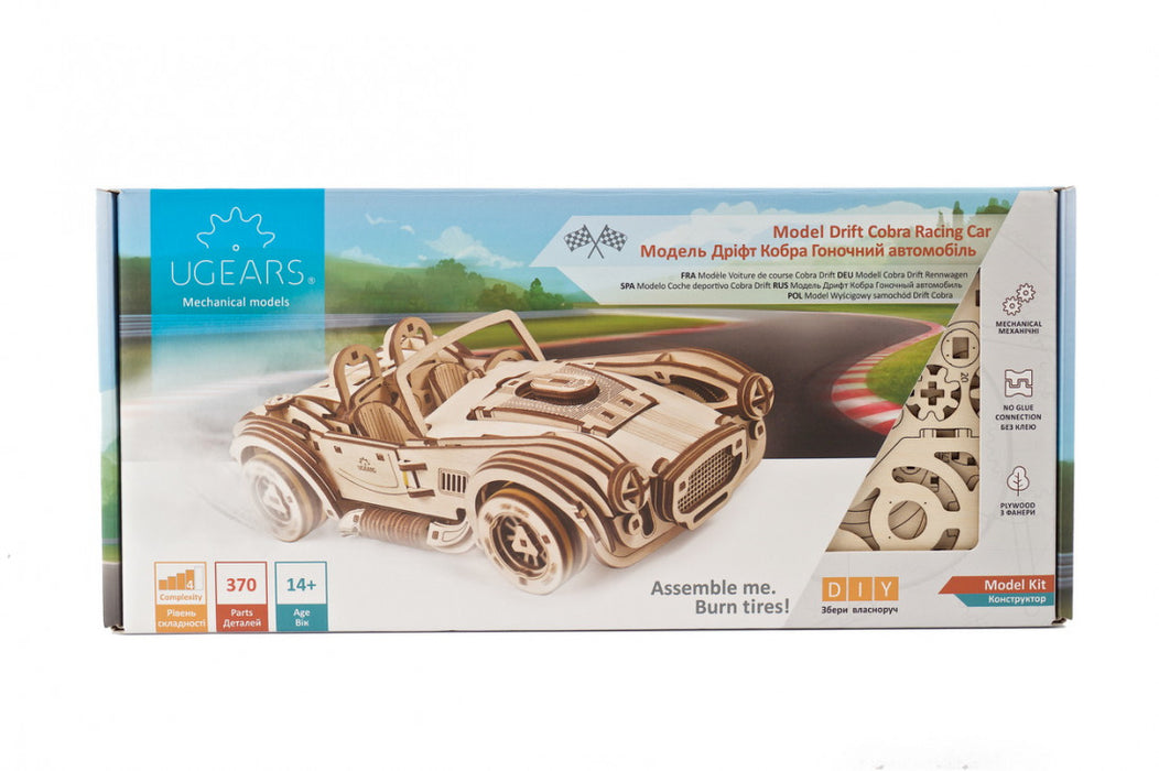 Ugears: Mechanical Models - Drift Cobra Racing Car