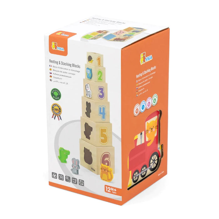 Viga - Nesting & Stacking Blocks