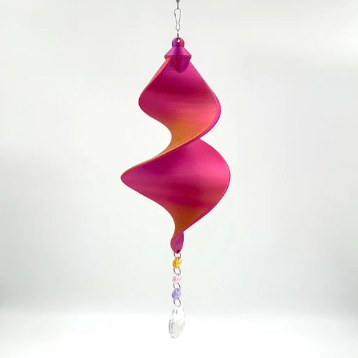 Vortex Spirals - Shimmer Cyclone Gold, Red, Purple