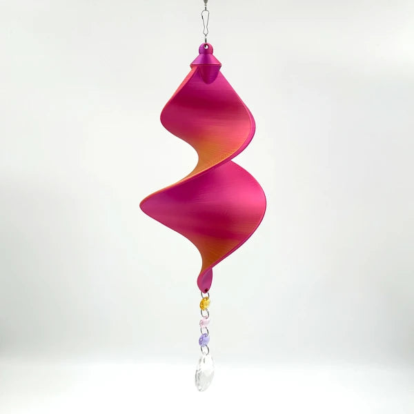 Vortex Spirals - Shimmer Cyclone Gold, Red, Purple