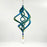 Vortex Spirals - Shimmer Typhoon Blue, Green, Yellow