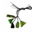 Wildside WKD38 - Greenstone Drop Pendants (small to medium)