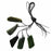 Wildside WKD52 - Greenstone Drop Pendants (medium)