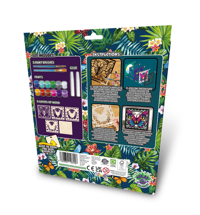 Wooden Art Craft Kit - Butterfly
