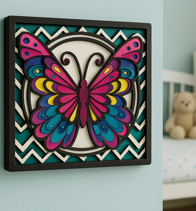 Wooden Art Craft Kit - Butterfly