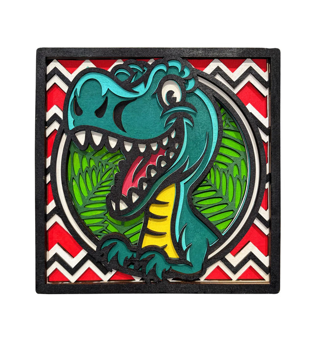 Wooden Art Craft Kit - Dinosaur