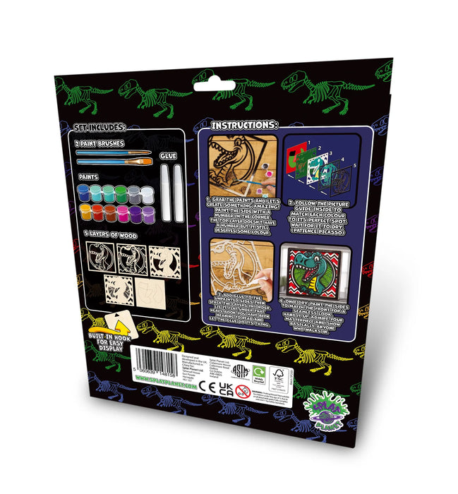 Wooden Art Craft Kit - Dinosaur