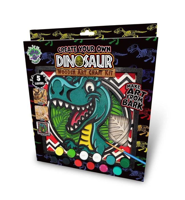 Wooden Art Craft Kit - Dinosaur