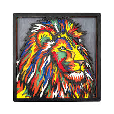 Wooden Art Craft Kit - Lion