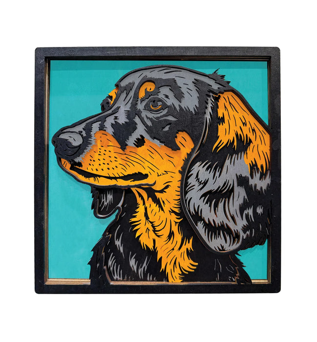 Wooden Art Craft Kit - Sausage Dog