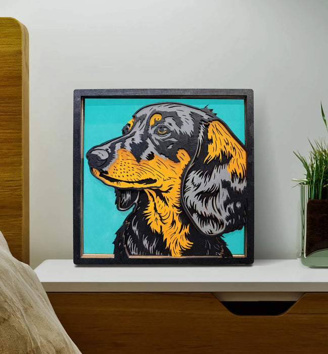 Wooden Art Craft Kit - Sausage Dog