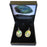 Wildside XP118 Fantail Sterling Silver Paua Oval Drop Earrings
