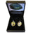 Wildside XP119 Fingfisher Sterling Silver Paua Oval Drop Earrings