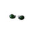 Wildside XP130 New Zealand Greenstone Teardrop Sterling Silver Stud Earrings