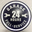 Man Cave - 24 Hours Garage Sign