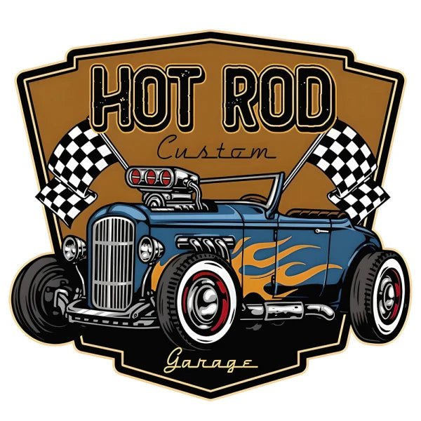 Man Cave - Hot Rod Sign