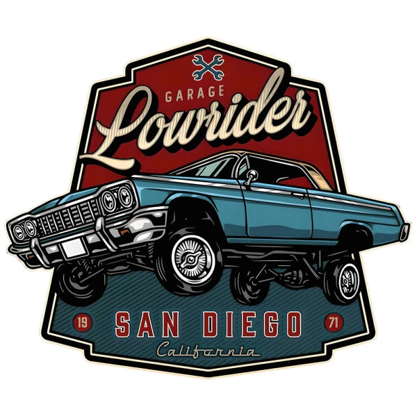 Man Cave - Low Rider Sign