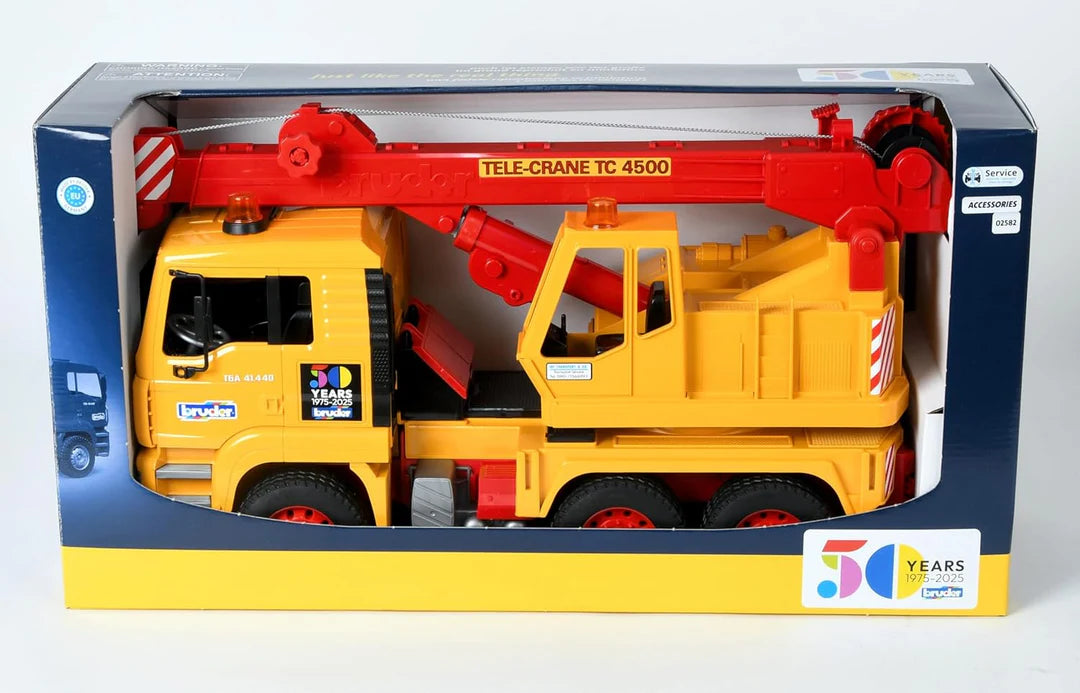 Bruder - MAN TGA Crane Truck (50th Anniversary)
