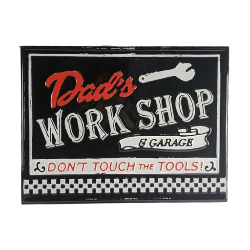 Man Cave - Dad's Workshop Sign