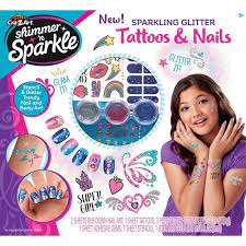 Cra-Z-art Shimmer 'n Sparkle - Sparkling Glitter Tattoos & Nails