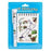 NZ Pen and Notebook Set - Blue with New Zealand Birds & Flowers
