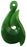 NZ Greenstone Hook Pendant 45mm