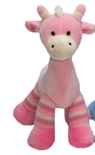 Teddytime: Stretch Giraffe - Pink