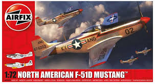 Airfix - 1:72 North American F-51D Mustang