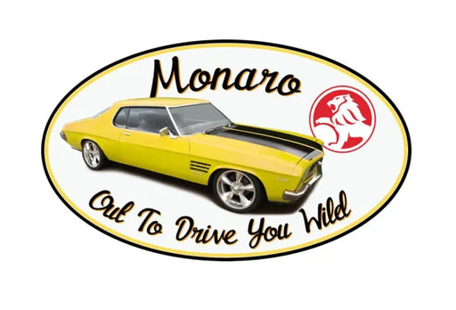 Man Cave - Monaro Sign