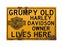 Man Cave - Grumpy Harley Owner Sign